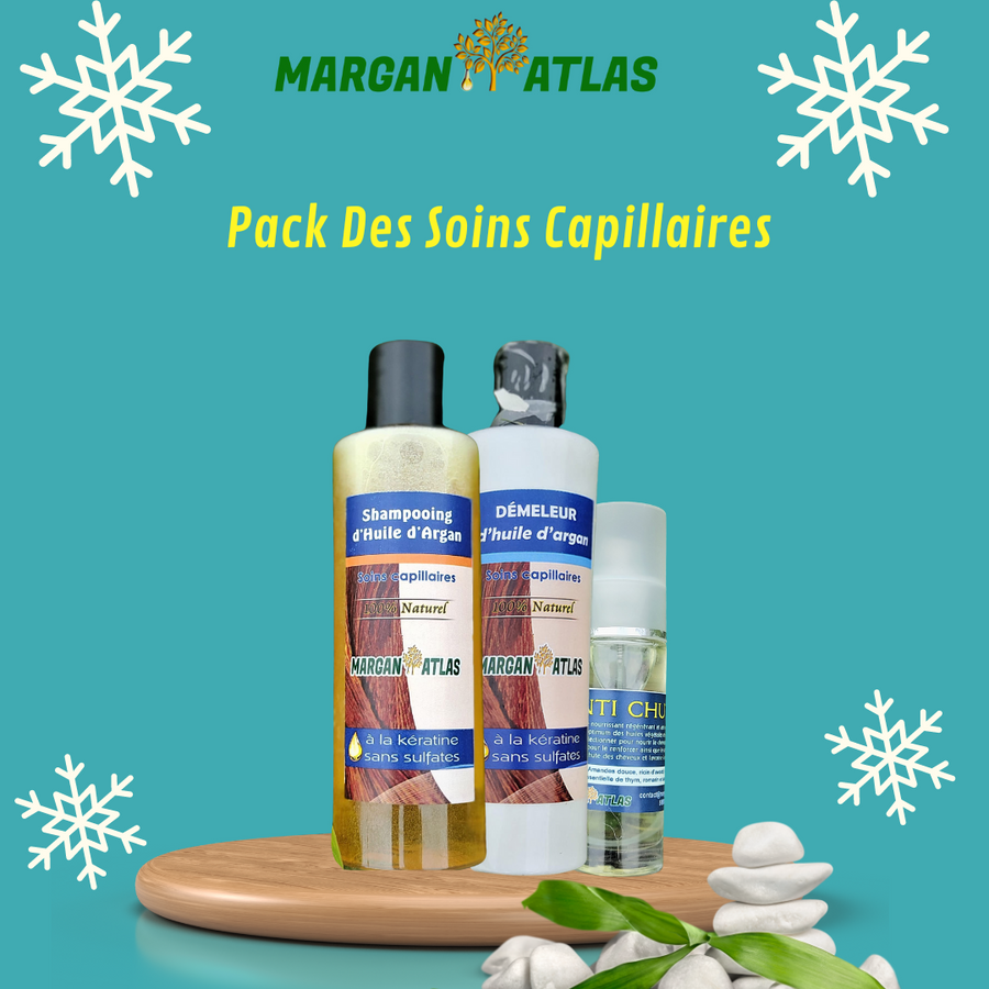 Pack des soins capillaires