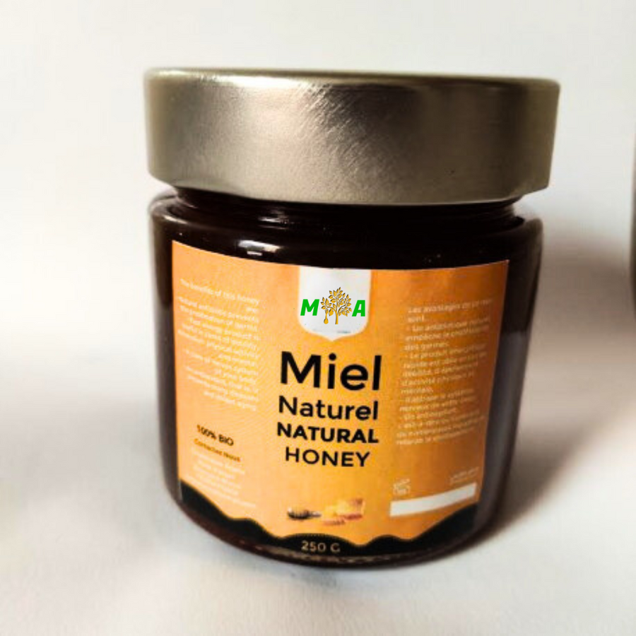 Miel à l'huile d'argan (220g)